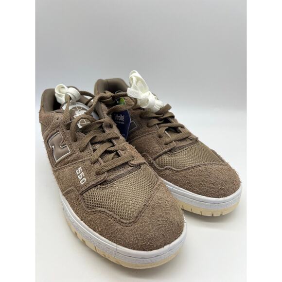 New Balance 550 Suede Mushroom BB550PHA Sneakers Men's Size 8.5 - Picture 11 of 12